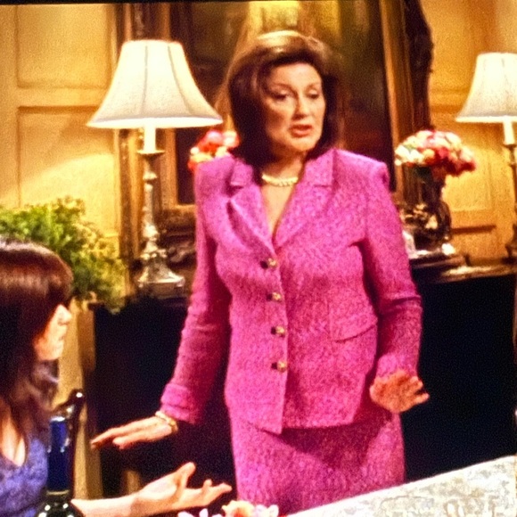 St. John Collection by Marie Gray Santana Jacket 8 Purple Tweed Blazer Vintage - Picture 15 of 15